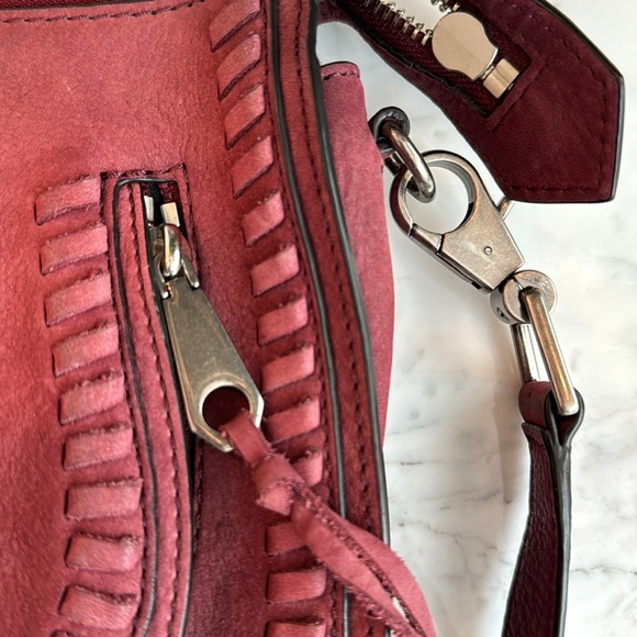 Rebecca Minkoff Crossbody Bag Burgundy - Picture 6 of 7
